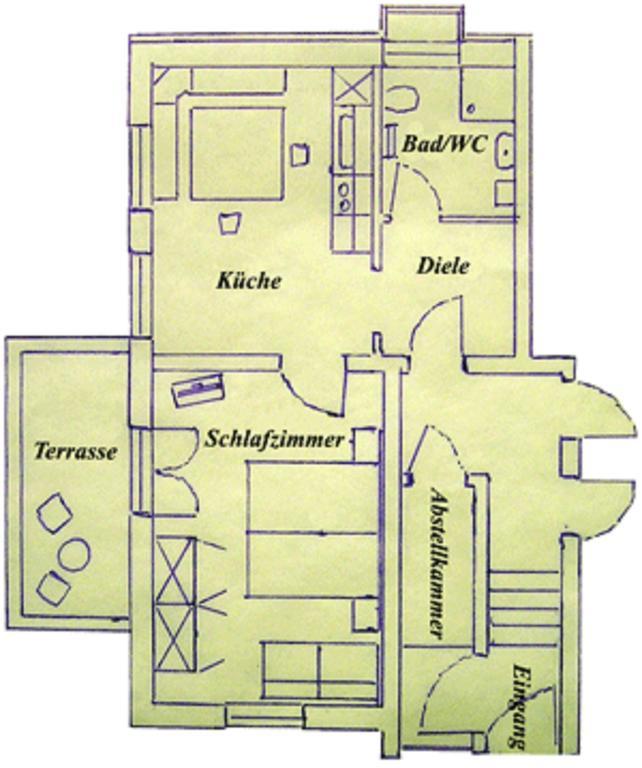Ferienwohnung Am Alten Berg 옥센푸르트 외부 사진
